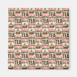 KAFFEE TEA PATTERN, Magnet
