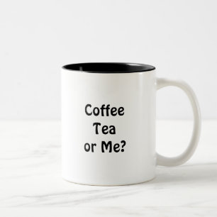 Kaffee-Tee oder ich? Zweifarbige Tasse