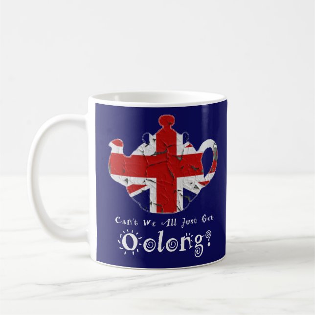 Kaffee Tee Tasse British Teapot Funny Oolong Zitat (Links)