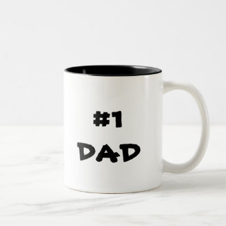 Kaffee-Tee-Tasse des VATERS #1 Zweifarbige Tasse