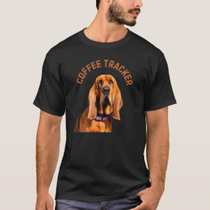 Kaffee-Tracker Hund T-Shirt