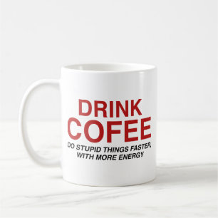 Kaffee trinken: Dummes Zeug schneller machen, mit Kaffeetasse