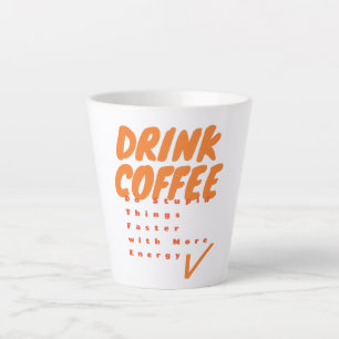 Kaffee trinken milchtasse