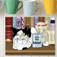Kaffee Tuxedo Cat Funny