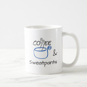 Kaffee u. Sweatpants Kaffeetasse