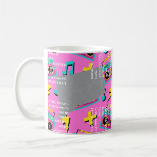 Kaffee und '80er-Musik in Connecticut  Kaffeetasse