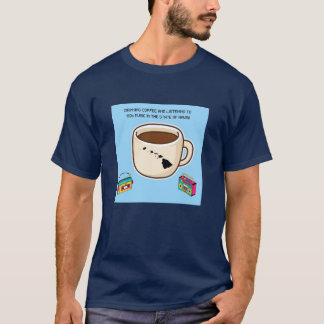 Kaffee und '80er-Musik in Hawaii T-Shirt