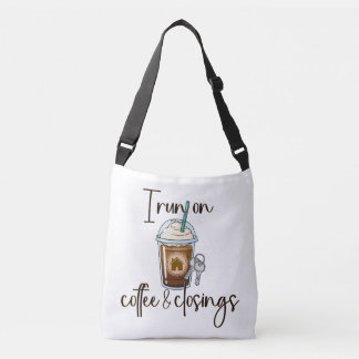 Kaffee und Abschlüsse Makler, Personalisiert Tragetaschen Mit Langen Trägern