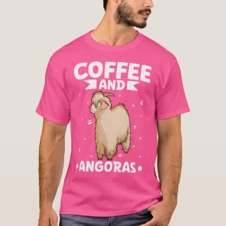 Kaffee und Angora-Ziege T-Shirt