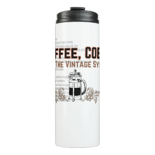 Kaffee und Cobol.w Thermosbecher