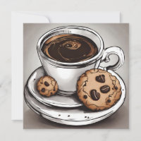 Kaffee und Cookies