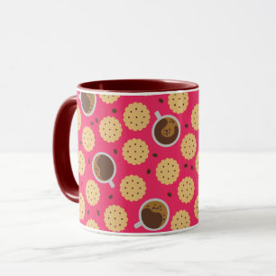 Kaffee und Cookies Tasse