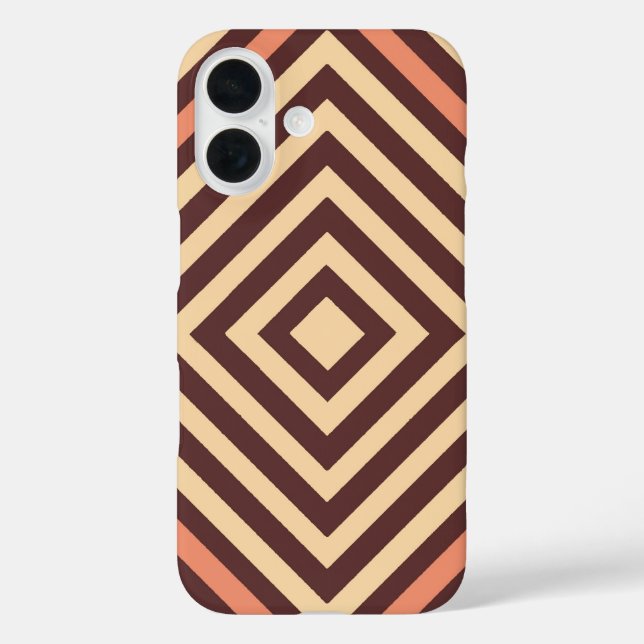 Kaffee und Creme iPhone 16 Hülle (Rückseite)