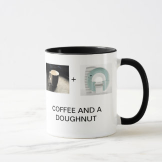 KAFFEE UND EIN KRAPFEN TASSE