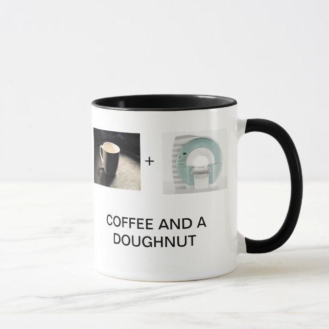 KAFFEE UND EIN KRAPFEN TASSE (Rechts)
