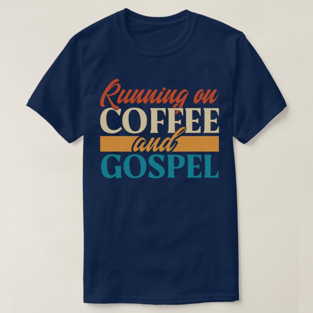 Kaffee- und Espelllauf T-Shirt (Design vorne)