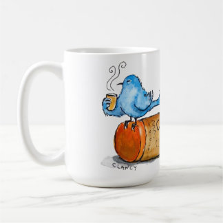 Kaffee und Farbtopf Kaffeetasse