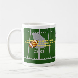 Kaffee und Fußball in Georgia Kaffeetasse