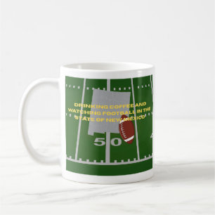 Kaffee und Fußball in New Mexico Kaffeetasse