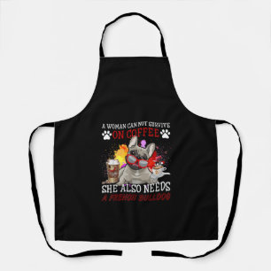 Kaffee und Hund Kaffee und Französische Bulldogge Schürze