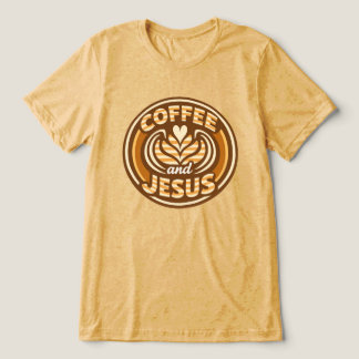 Kaffee und Jesus Tri-Blend Shirt