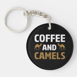 Kaffee Und Kamele Lustiges Kamele Tierliebhaber Gr Schlüsselanhänger