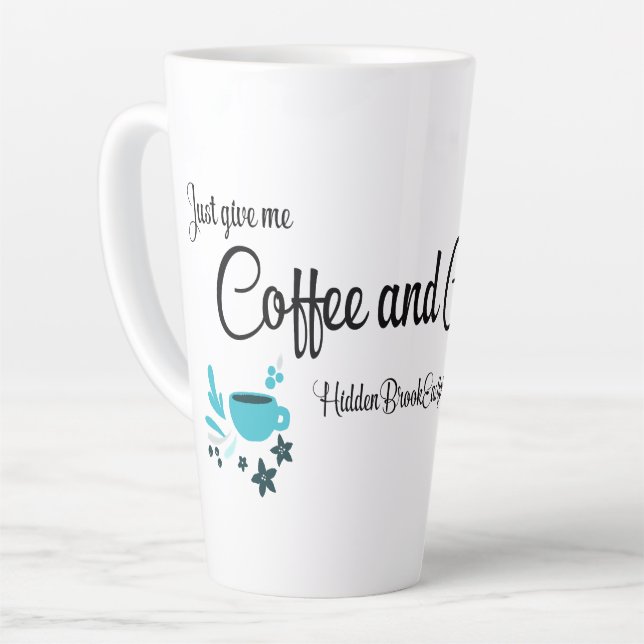 Kaffee und Kaschmir Milchtasse (Linke Ecke)
