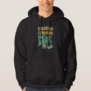 Kaffee und Katze  Kaffee Macht Mich Schläfrig Hoodie