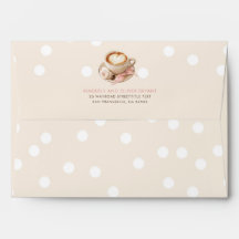 Kaffee und Konfetti Beige Baby Shower 