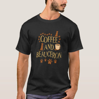 Kaffee- und Kosmetikhunde Hundebesitzer Sprichwort T-Shirt