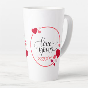 Kaffee und Liebe Perfekte Mischung Milchtasse