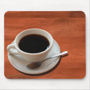 Kaffee und Löffel Mousepad