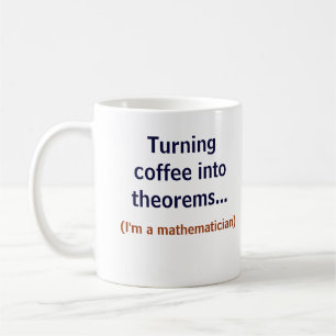Kaffee und Mathe Kaffeetasse