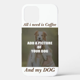 Kaffee und mein Hundebüt Kissen Case-Mate iPhone Hülle