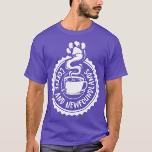 Kaffee und Neufundland T-Shirt