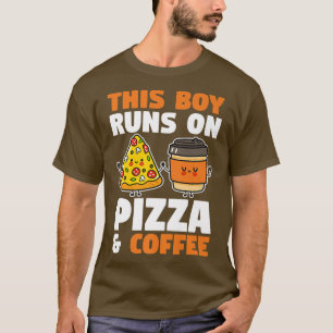 Kaffee und Pizza Premium T-Shirt