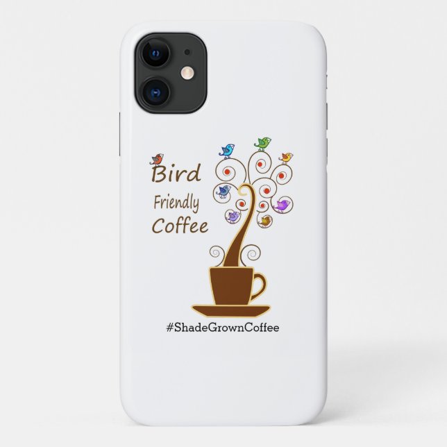Kaffee und Rettend Vögel trinken Case-Mate iPhone Hülle (Rückseite)