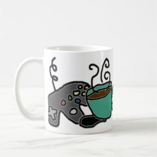 Kaffee und Spiele Kaffeetasse