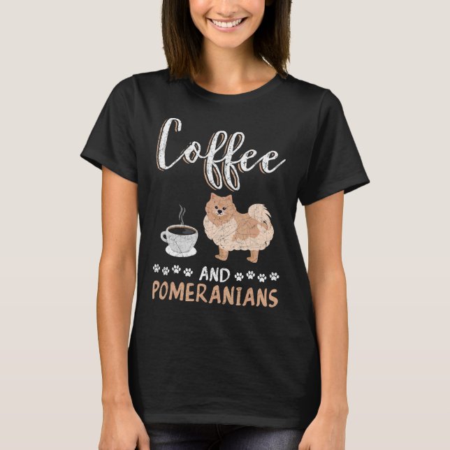 Kaffee und Spitz 29 T-Shirt (Vorderseite)
