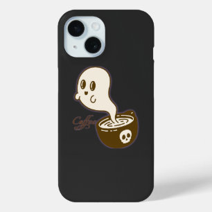 Kaffee und Spooky Vibes Niedlicher Halloween-Kaf Case-Mate iPhone Hülle