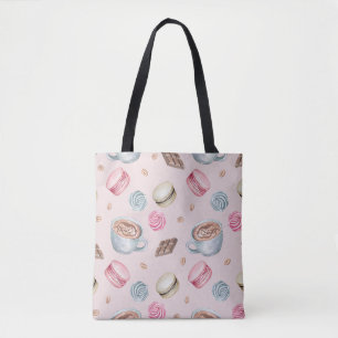 Kaffee und Süßigkeiten Tasche