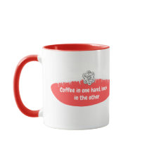 Kaffee und Tasse