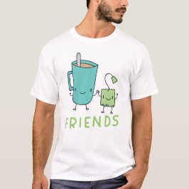 Kaffee- und Teebeutel Bester Freund T-Shirt
