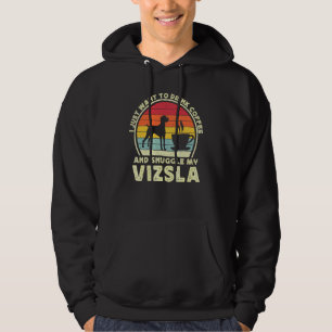 Kaffee und Vizsla-Hund Koffein Vizsla Vater Mu Hoodie