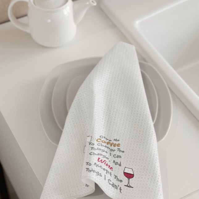 Kaffee- und Weinküchenhandtuch Geschirrtuch (Von Creator hochgeladen)