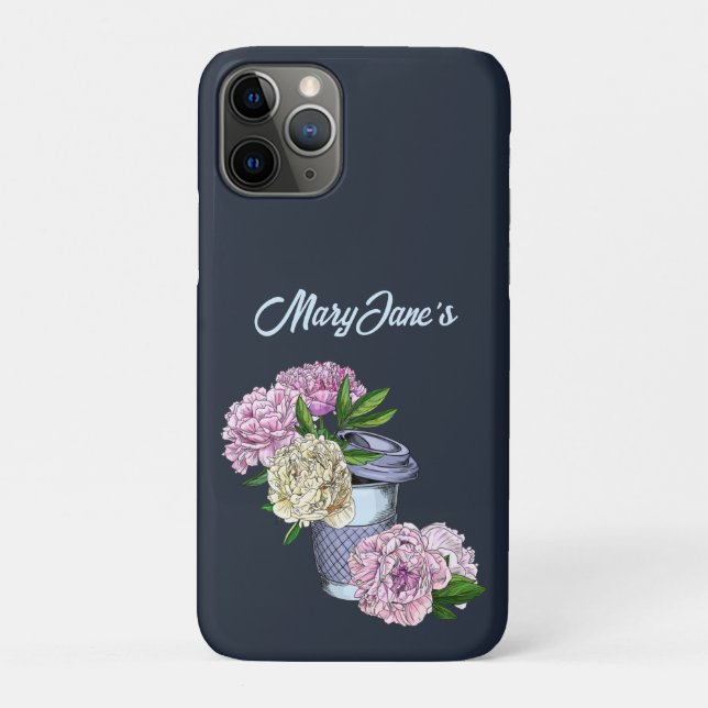 Kaffee und Zwiebeln Case-Mate iPhone Hülle (Rückseite)