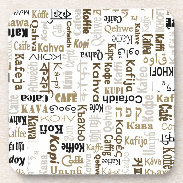 Kaffee Untersetzer (Vorderseite)