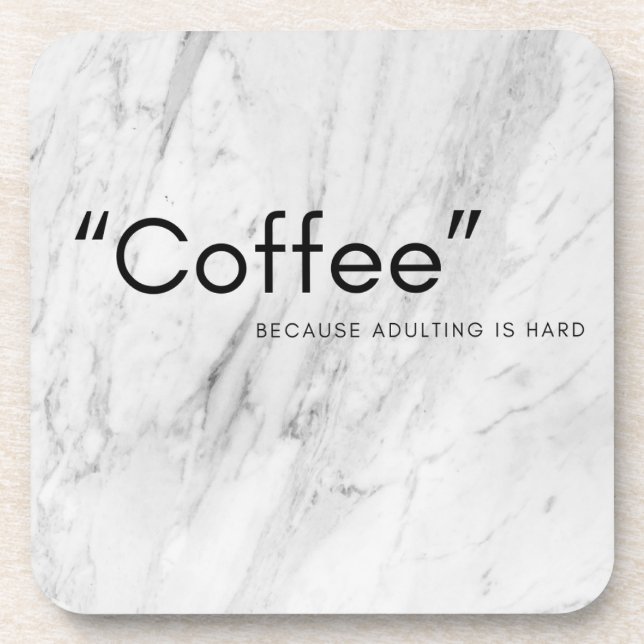 Kaffee Untersetzer - Kaffee (Vorderseite)