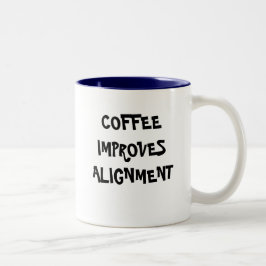 KAFFEE VERBESSERT AUSRICHTUNG ZWEIFARBIGE TASSE