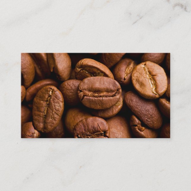 Kaffee-Visitenkarte Visitenkarte (Vorderseite)